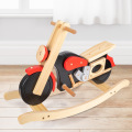 Встряхнуть лошадь мотоцикл детей деревянная образовательная игрушка