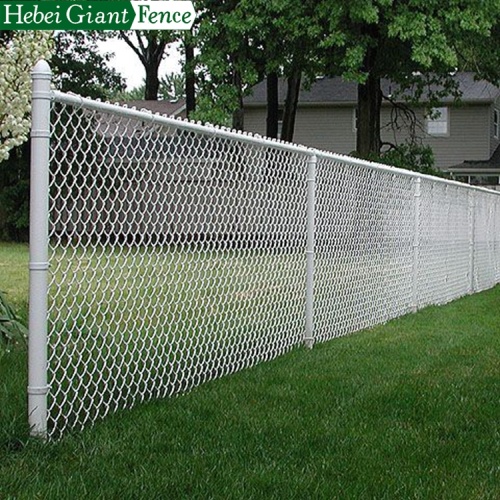 Easily Assembled PVC Coted Galvanized Chain Link Fence