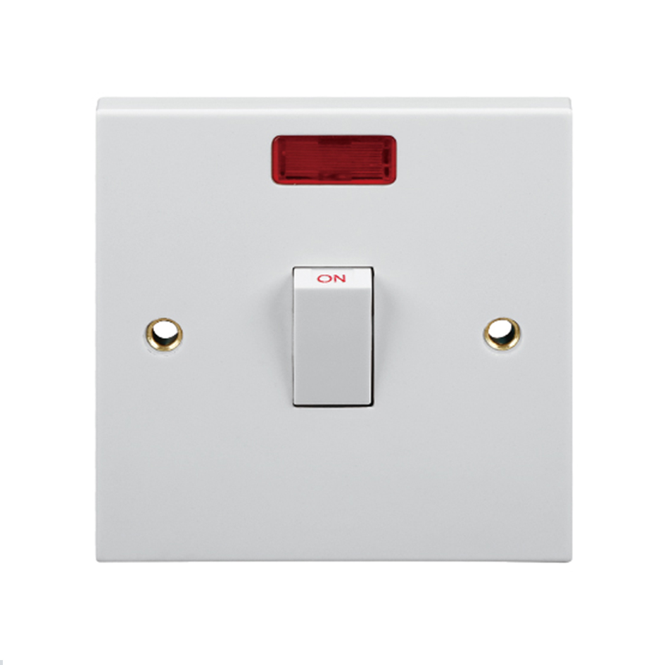 20A Water Heater Switch With Neon