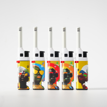 Jet Flame Fashion Candle Lighter with Bottle Opener