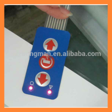 tactile embossed membrane switch