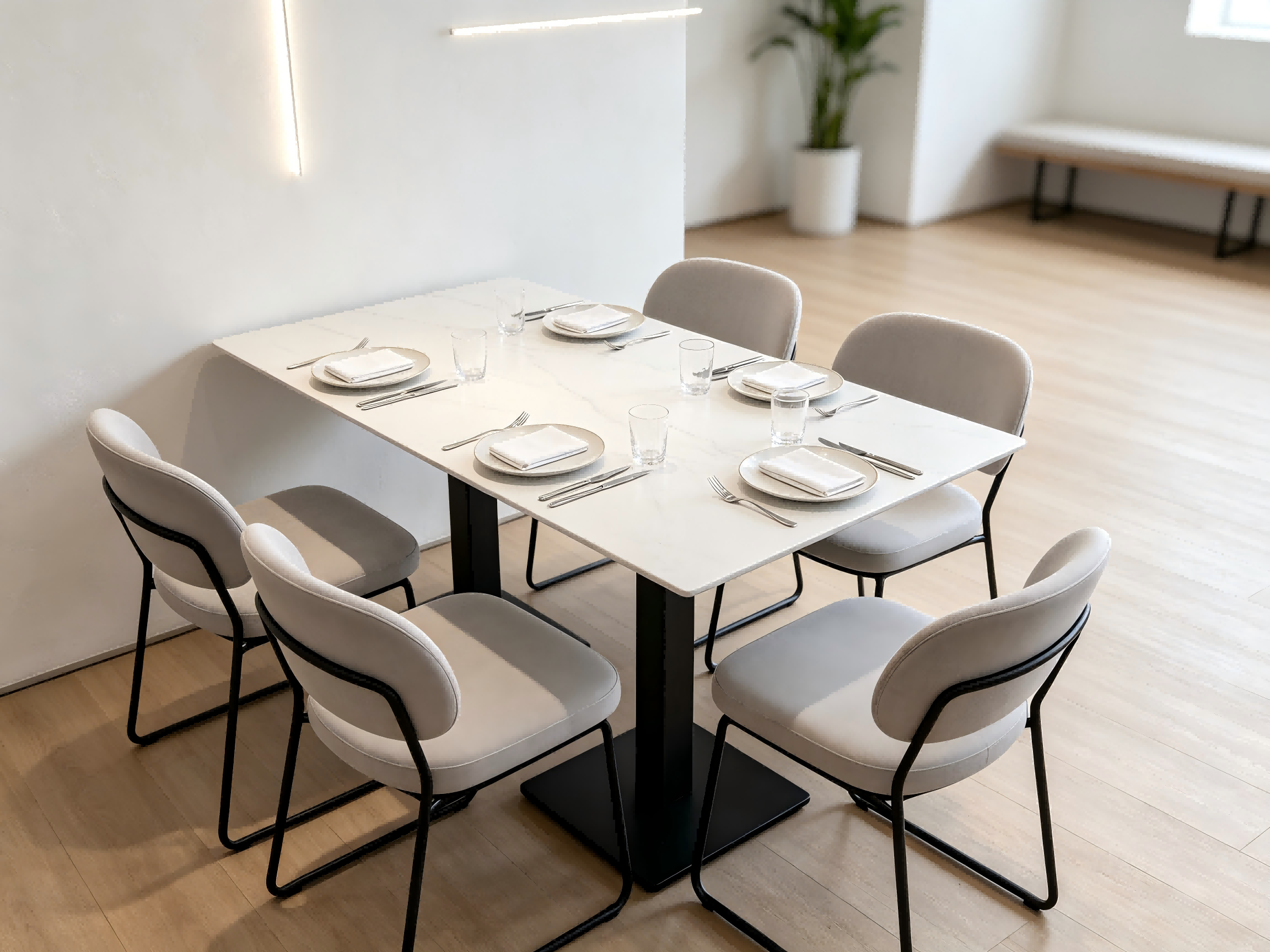 BR-25SDT02-B1 стол обеденный6 BR-25SDT02-B1 dining table6