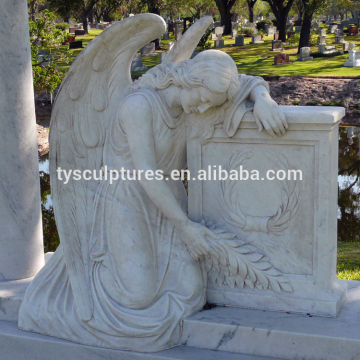 natural granite angel headstone for sale