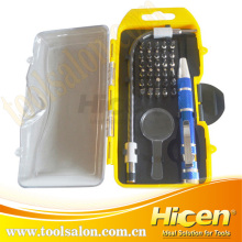 33Pcs Screwdriver Bit Kit with Magnetic Handle&Magnifier