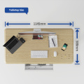 Home Office Electric Dual Motor Ketinggian Meja Boleh Laras