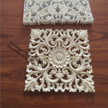 Home Furniture Square Rosette Onlay Decorations