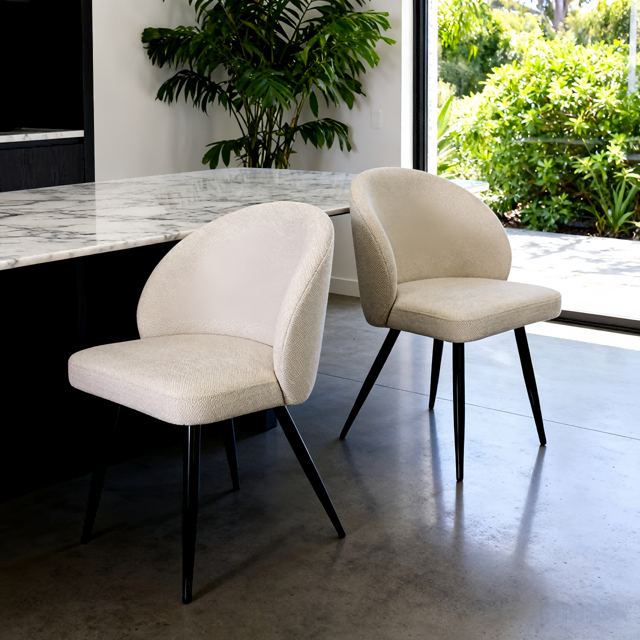Стул с тканевой обивкой A052 A05 upholstered fabric chair2