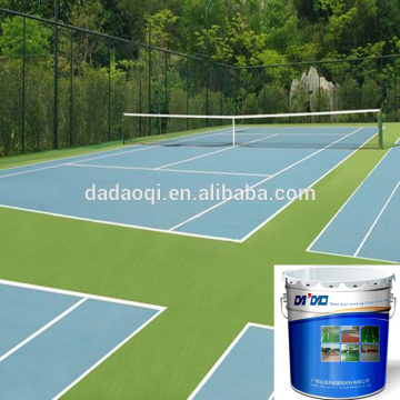 Quick drying anti-static epoxy floor paint for tennis court