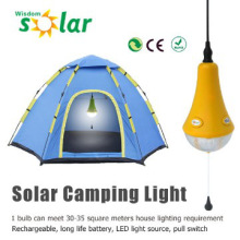 6W CE approved solar home lighitng system for camping