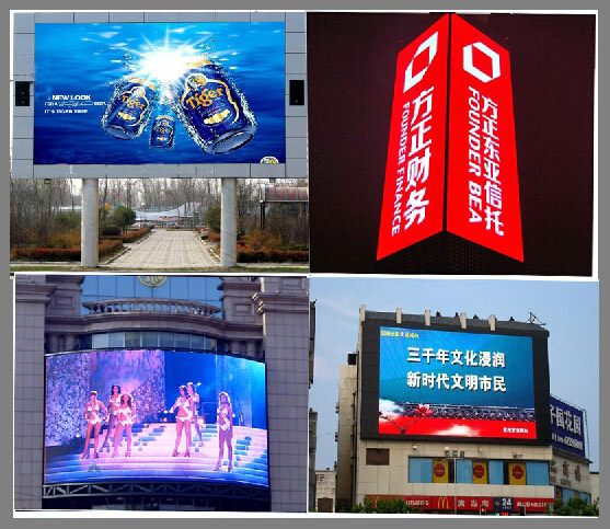 High Quality Indoor/Outdoor LED Video Wall, LED Board, Outdoor LED Display