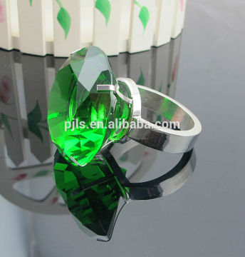 wedding crystal napkin ring holder