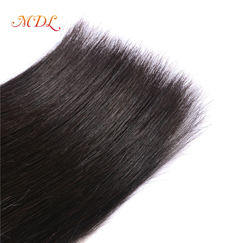 Human Bundles Hair Cuticle Aligned Vendors, Wholesale Natural Silky Straight Wave Style 4 Bundles With Closure