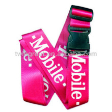 custom luggage belt