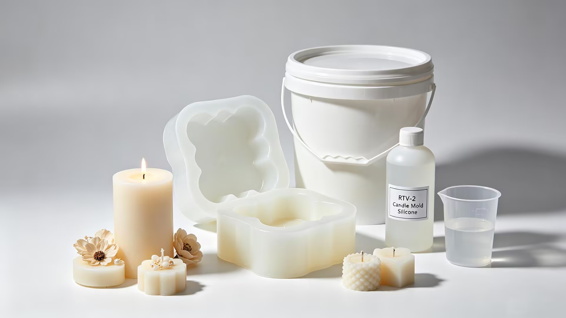 Candle Mold Silicone Rubber 3 Candle Mold Silicone Rubber 3