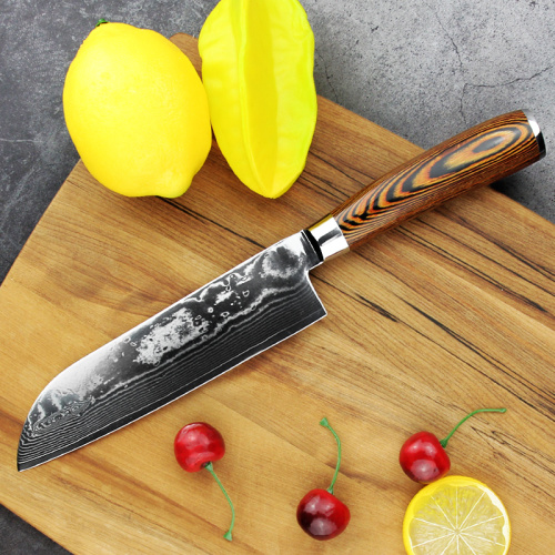 Couteau Santoku Damas