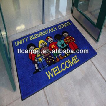 College Logo Mat