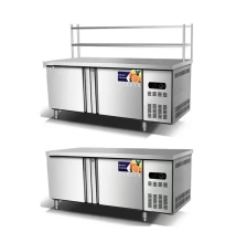 Commercial Under Counter Refrigerated Salad Prep Table