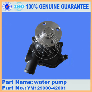 Komatsu spare parts PC50UU-2 water pump YM129900-42001 for Engine parts