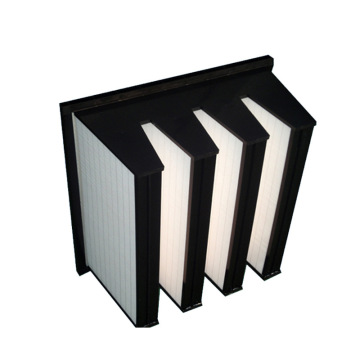 Cadre en plastique HEPA V Bank Air Filter