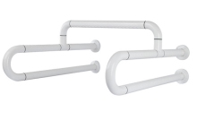 Armrest for the elderly grab bar