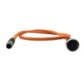 M12 macho recto 7/8 '' conector recto femenino recto