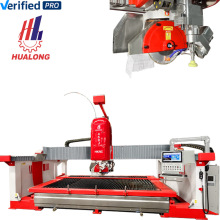 HUALONG Machinery HKNC-450J: Italian System 5-6 Axis CNC Stone Bridge/Water Jet Saw