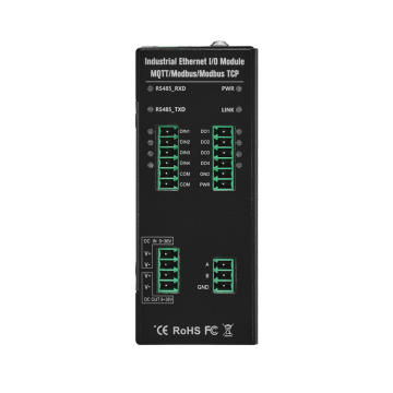 Industrial Ethernet DIN DO AO Modbus Module Scada System