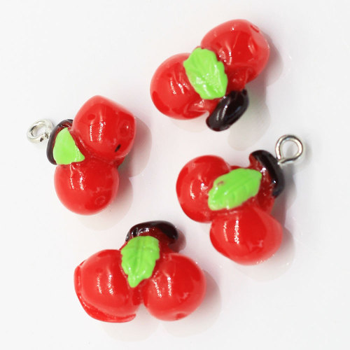 Hot Sale Cheap Mini Cherry Beads Charms For DIY Toy Decoration Beads Charms Kitchen Table Ornaments DIY Art Craft