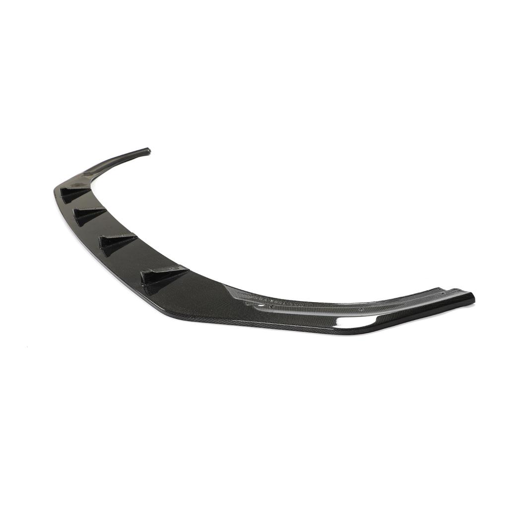 For Volkswagen VW Golf 8 MK8 R 2021 2022 Carbon Fiber Front Bumper Lip Spoiler