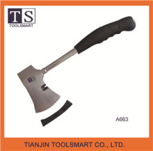 Hatchet with steel pipe handle
