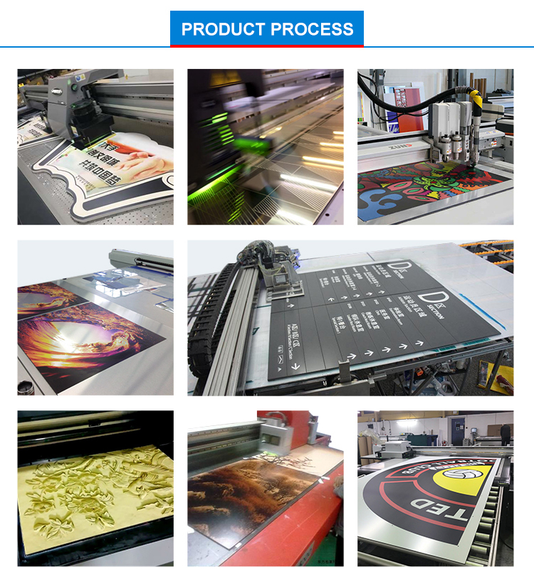 3mm 4mm aluminium composite panel with printed signs dibond