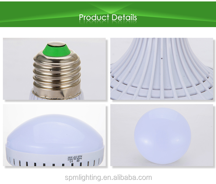 China led Cheap price e27 20w 36w ufo led high bay light bulb