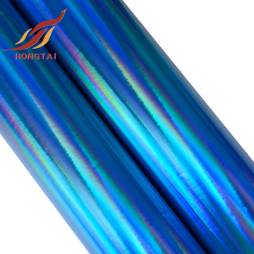 Car Decoration Vinyl Blue Chrome Vinyl Wrap