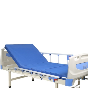 function manual hospital caregiver bed stainless steel