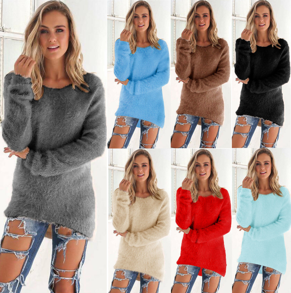 2019 Explosion in Spring, Autumn and Winter for Fashion Pure Long Sleeve Woman's Sweater Top