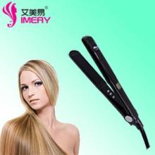 hair straightener with blue LED disply