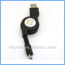 Retractable Data Cable For Apple iPhone Samsung HTC