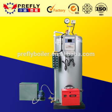 Oil fired steam boiler