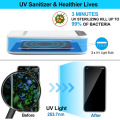 Scatola per disinfettante a luce UV per telefono caricabatterie wireless grande