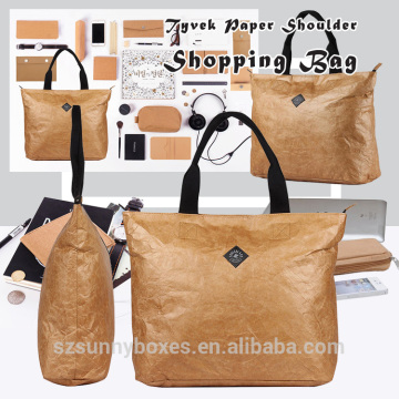 Europe Envirnoment Friendly Tyvek tote grocery bag/ Folding shopping Bag