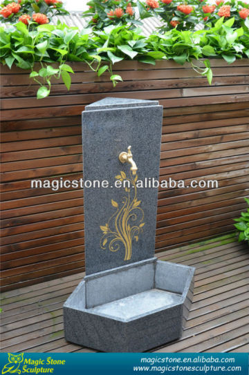 large outdoor wall fountains for garden