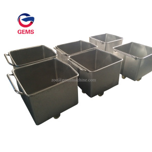 Stainless Steel Hopper Meat Trolley Meat Trolley Cart