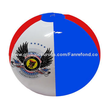 Inflatable ball for enjoy at beach