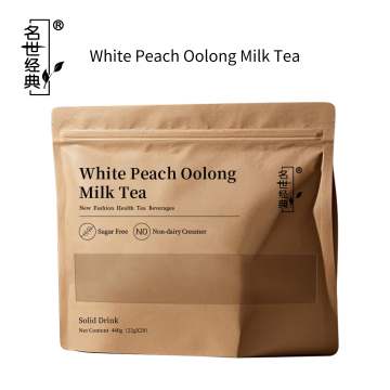 White Peach Oolong Milk Tea