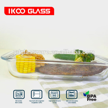 1.0L rectangle pyrex glass baking pan