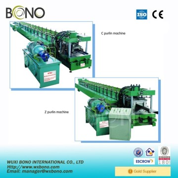 Steel Z Purline Roll Forming Machine manufacturer