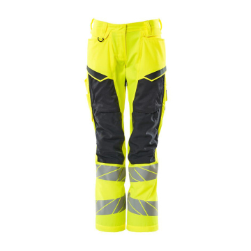 High Quality Wear Resistant Reflective Work Uniform Hi-Vis Work Pants with Reflective Tape - TGW992 Women's Work Pants