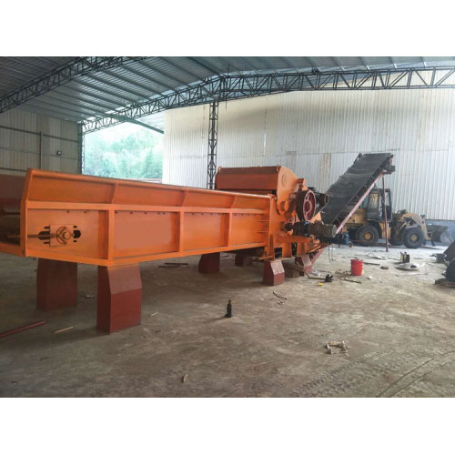 Biomass veneer wood chipper machine with CE