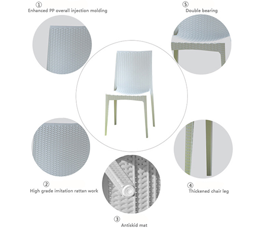 plastic dining chair