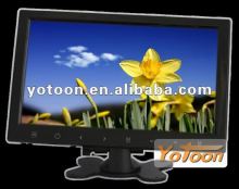10.1 inch car stand-alone tft lcd monitor with Touch button and 2 way video input-- tft lcd monitor